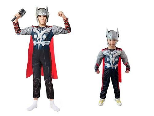 Costume supereroe muscolare