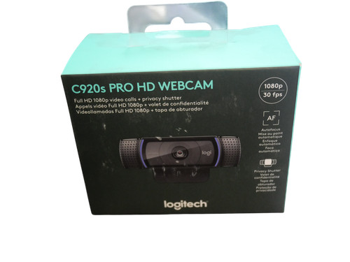 Webcam logitech c920s - logitech, hd
