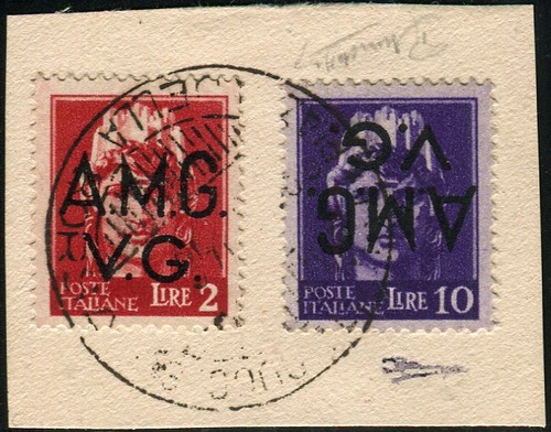 Amg lire 10 soprastampa - amg.,