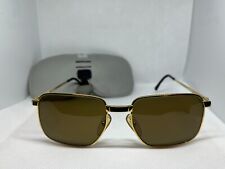 Occhiali da sole Vintage DUNHILL 6057 43 sunglasses  Austria 80's GOLD PLATED