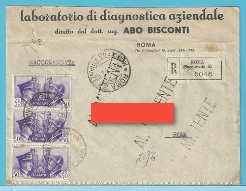 Storia postale francobolli - 3,