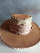 JACARÙ HAT Australian Finest leather  style Shady lady