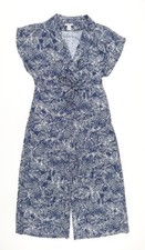 Tuta donna H&M blu floreale