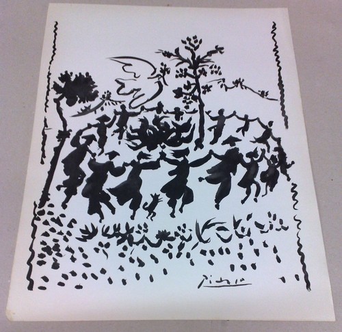 Picasso litografia primi - picasso, anni