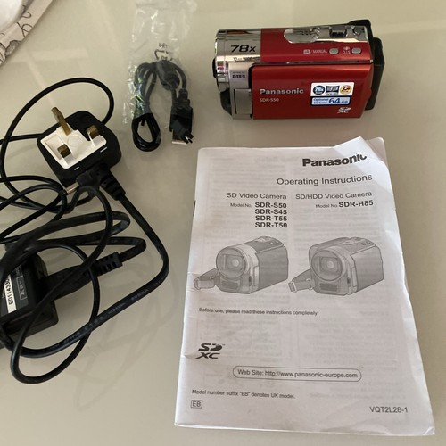 Videocamera panasonic sdr s50 - videocamera, sdr-s50
