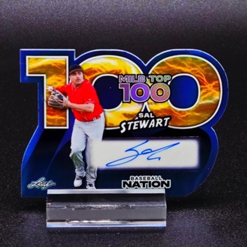 Sal stewart auto mlb - auto,