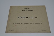 MOTO GUZZI ZIGOLO 110 cc. CATALOGO PEZZI DI RICAMBIO 1960