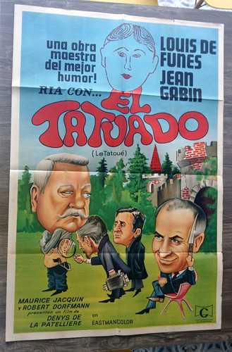 Affiche louis funes jean - affiche, de