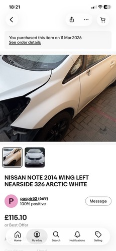 Nissan note 2014 ala - nissan, sinistra