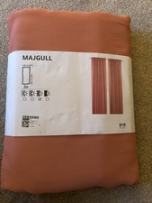 IKEA MAJGULL Tende Rosa Corallo Filtro Luce 145 x 250 cm 105.697.51