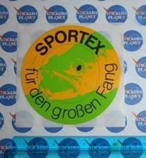 ADESIVO VINTAGE AUTOCOLLANT STICKER ORIGINALE FISHING SPORTEX PER GRANDI CATTURE