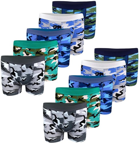 Boxer ragazzo camouflage - 10,