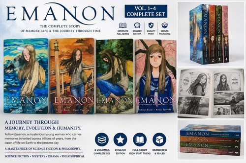 Emanon manga vol 4 set - 1-4,