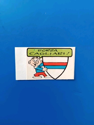 Figurina forza cagliari - figurina,