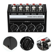Mixer audio mixer 4 canali