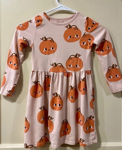 Vestito bambina zucca - vestito,