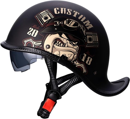 Mezzo casco moto - mezzo, visiera