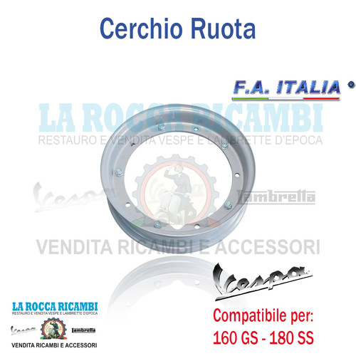 Cerchio ruota vespa 160 - ruota, gs