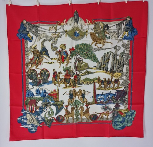 Foulard seta vintage - foulard,