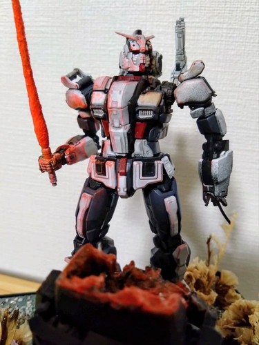 Modellino diorama gundam - diorama,