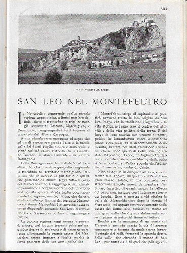 San leo nel montefeltro - leo,
