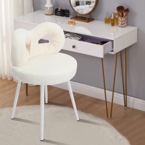 Sedia vanity con schienale - sedia,