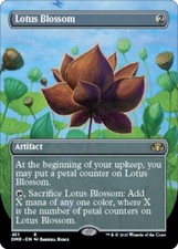 MTG LOTUS BLOSSOM 451 FOIL EXC