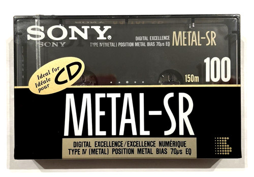 Sony metal 100 - metal-sr, cd