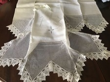 vintage Set 3 asciugamani lino