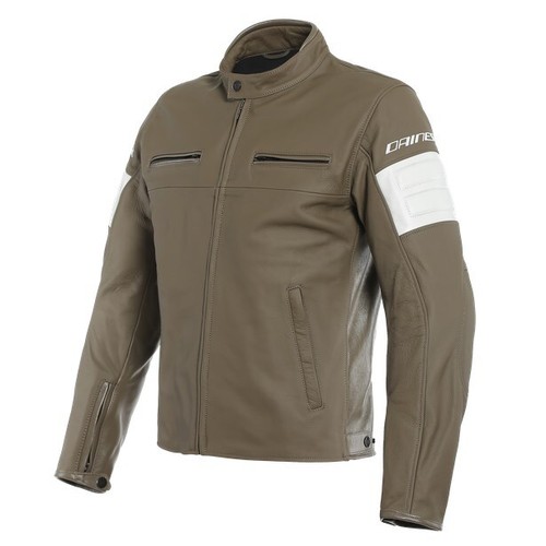 Giacca pelle moto - giacca, in