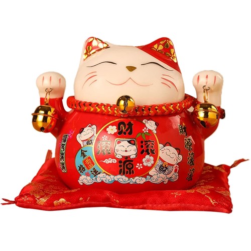 Gatto fortunato statuetta - gatto,