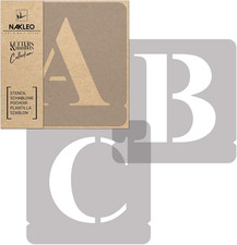 Stencil alfabeto per pittura - per,