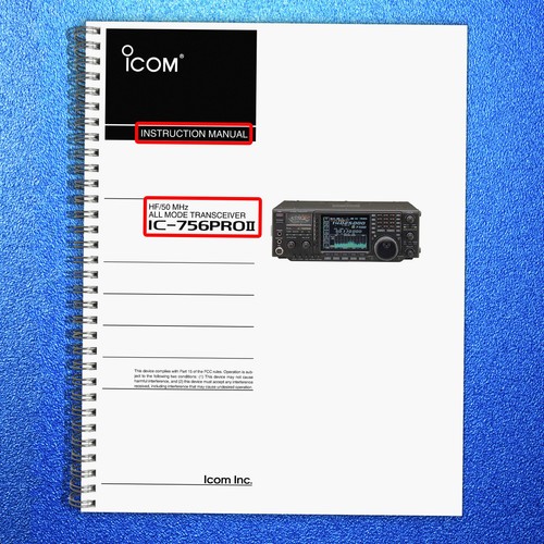 Icom 756proii 50 mhz - ic-756proii,