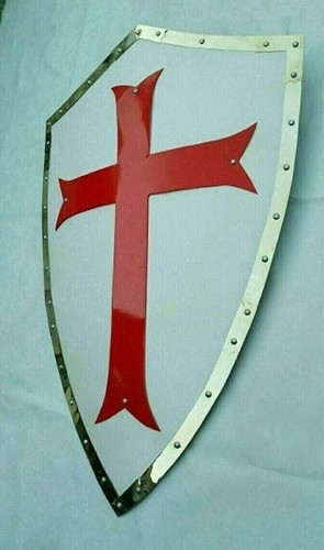 Scudo medievale cavaliere