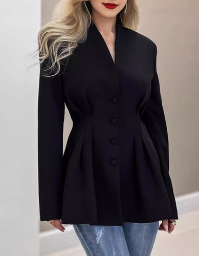 Giacca elegante nera - giacca, fit