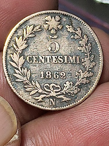 Regno italia moneta 5 - d'italia,