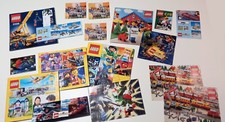 LOTTO Cataloghi LEGO - 9 libretti + 8 pieghevoli