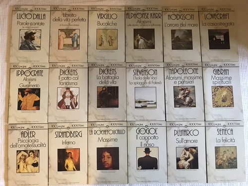 100 pagine 1000 lire molti - 1000,