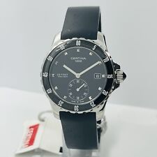 Orologio Certina DS First Donna 35mm Acciaio Cristallo Zaffiro Nero Swiss Made