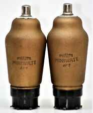 AF7 valvola del pre amplificatore philips TUBE valve röhre WE34 valvole radio x2