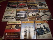 Lotto RUOTECLASSICHE 11 riviste 162, 163, 167, 168, 180, 182, ...