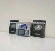 🔵 Game Boy Advance Trasparente Boxed Con Scatola FUNZIONANTE nintendo 