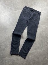 Jeans Jean Paul Gaultier linea vintage anni 2000 pantaloni denim grigio slim tg 32 made RO