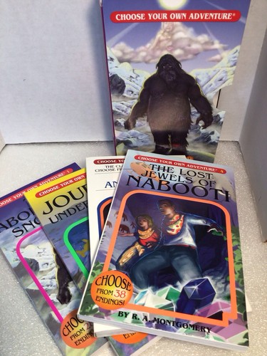 Choose your own - adventure, book