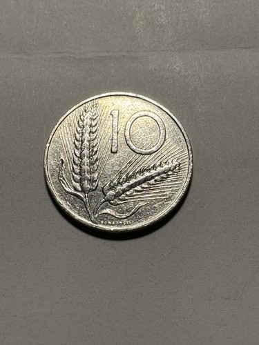 Moneta lire spiga - moneta, “spiga”