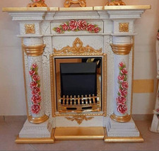 Cornice per Camino in Ceramica