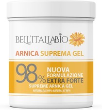 Arnica Gel per Cavalli Uso Umano 98% Naturale Extra Forte 550ml BELL'ITALIABIO