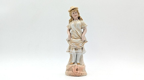 Statuina ragazza porcellana - statuina,