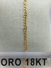 Bracciale in oro giallo 750 18