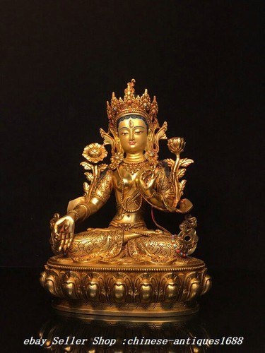 Statua buddha dea - statua, bianca